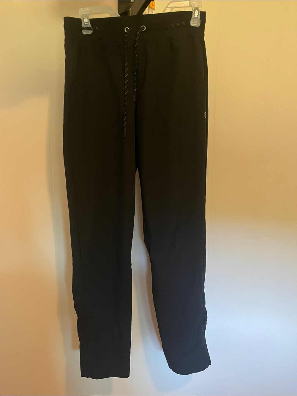 Free Country Black Drawstring Jogger Pants